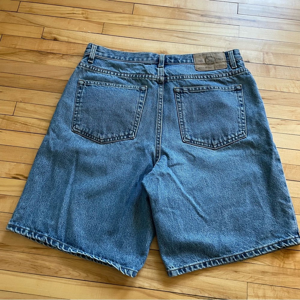 Eddie Bauer vintage Classic Denim Jean Shorts in Blue